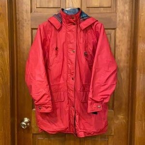 Misty Harbor Lined Rain Coat Slicker sz M